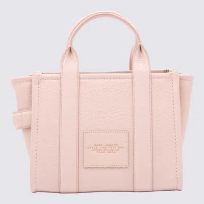 Marc Jacobs The Mini Tote Leather Bag In Pink