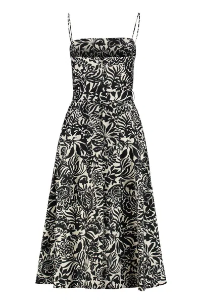 Laurèn Lauren Floral Midi Dress