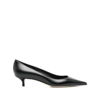 Jimmy Choo 50mm Amelia Pointed-toe Kitten-heel Pumps