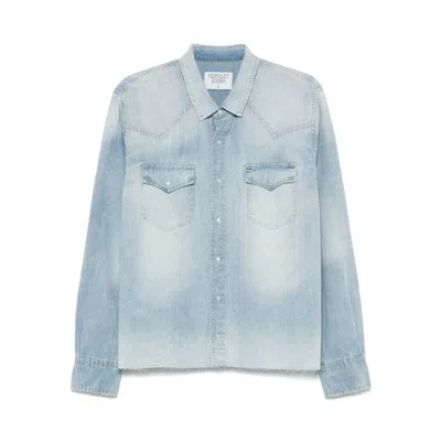 Midnight Rodeo Distressed Denim Shirt