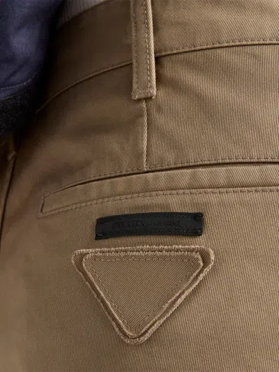 Prada Pantalone Chino In Multi