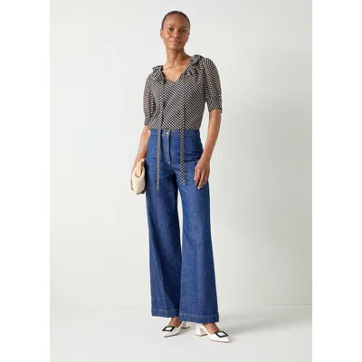 LK BENNETT COCO WOVEN TOPS 