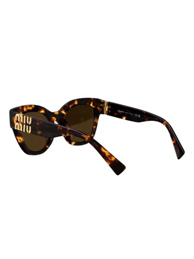 Miu Miu Tortoiseshell Cat-eye Sunglasses