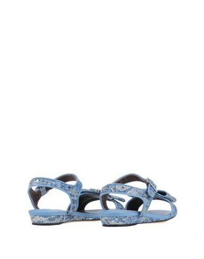 Shop Bruno Magli Sandals In Sky Blue