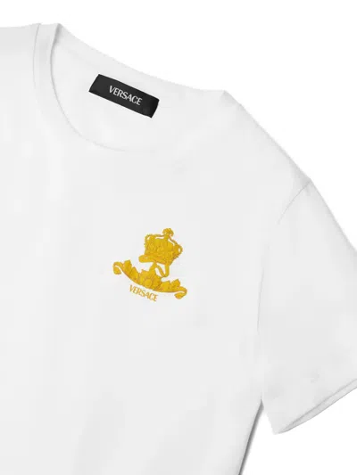 Versace Logo-embellished T-shirt