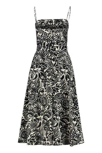 Laurèn Lauren Floral Midi Dress