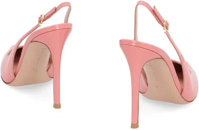 Gianvito Rossi Patent Leather Slingback Pumps