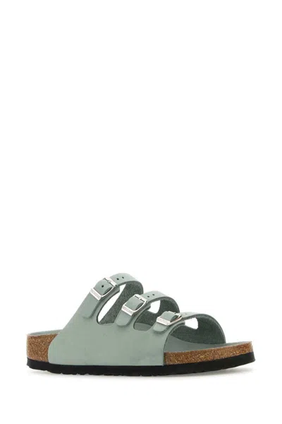 Birkenstock Slipper Florida Colour Pure Sage