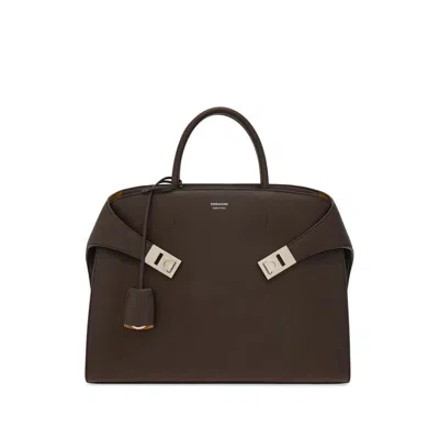 Ferragamo Men Hug Business Bag
