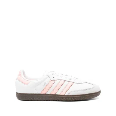 Adidas Originals Womens Adidas Samba Og Leather Low-top Trainers In White