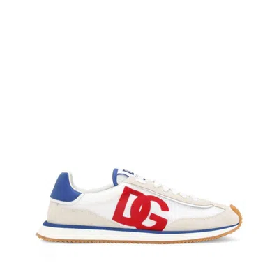Dolce & Gabbana Cushion Low-top Sneakers Featuring Contrasting Elements
