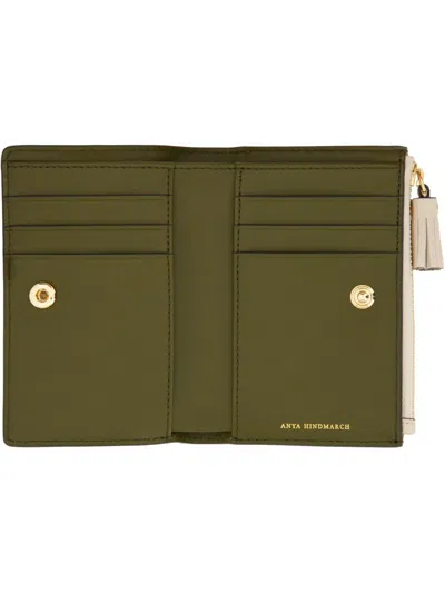Anya Hindmarch Anya Brands Cornflakes-print Wallet In Neutral