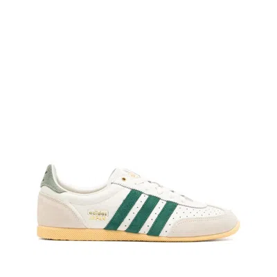 Adidas Originals Womens Offwhite Collegiate Gree Japan Leather Low-top Trainers