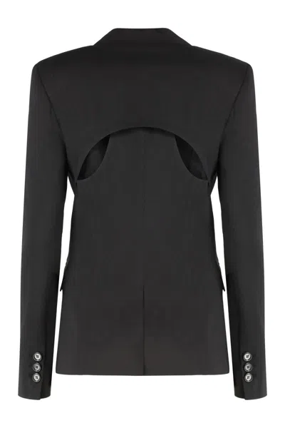 Pinko Linen Blazer Featuring Cut-out Detail