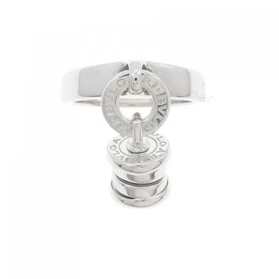 Pre-owned Bvlgari White Gold White Gold (18k) Band Ring ()