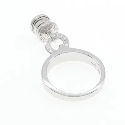 Pre-owned Bvlgari White Gold White Gold (18k) Band Ring ()