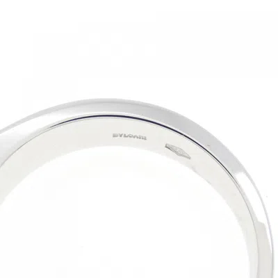 Pre-owned Bvlgari White Gold White Gold (18k) Band Ring ()