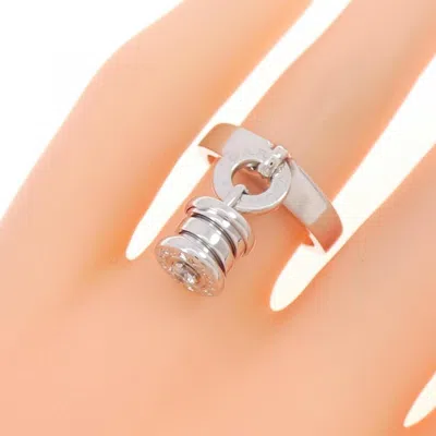 Pre-owned Bvlgari White Gold White Gold (18k) Band Ring ()
