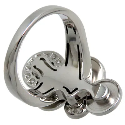 Pre-owned Bvlgari White Gold White Gold (18k) Band Ring ()