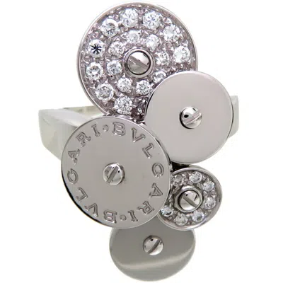 Pre-owned Bvlgari White Gold White Gold (18k) Band Ring ()