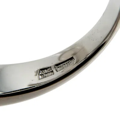Pre-owned Bvlgari White Gold White Gold (18k) Band Ring ()