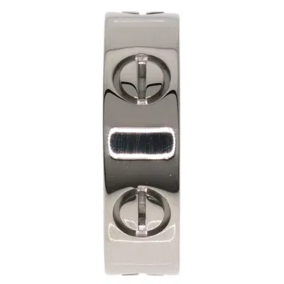 Pre-owned Cartier White Gold White Gold (18k) Band Ring ()