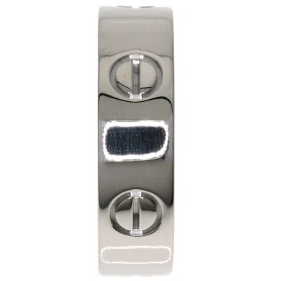 Pre-owned Cartier White Gold White Gold (18k) Band Ring ()
