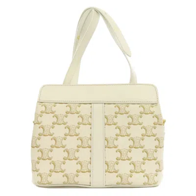 Pre-owned Celine White Pvc Shoulder Bag ()