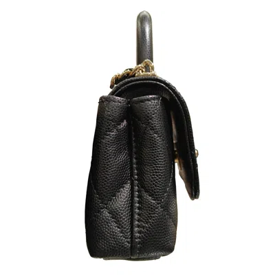 Pre-owned Chanel Black Caviar Leather Backpack ()