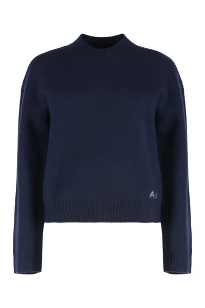 Apc A.p.c. Esther Virgin Wool Crew-neck Sweater