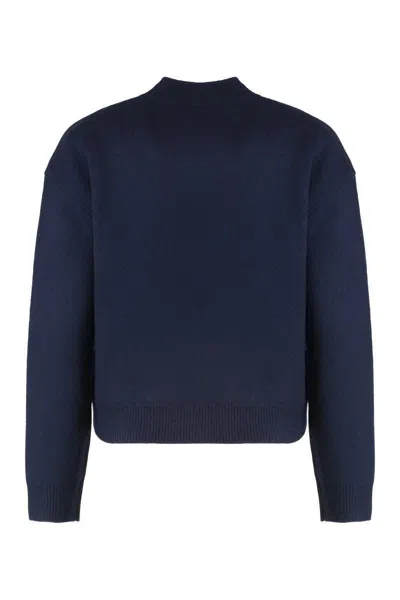 Apc A.p.c. Esther Virgin Wool Crew-neck Sweater