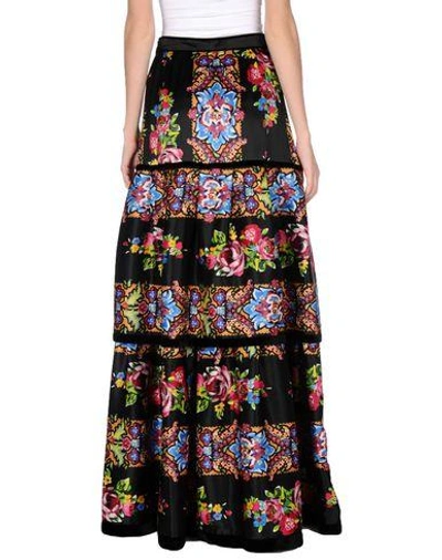 Shop Dsquared2 Maxi Skirts In Black