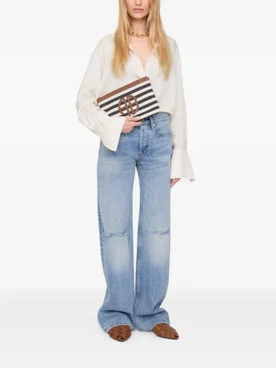 Anine Bing Blackwhite Lili Clutch