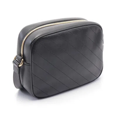 Pre-owned Gucci Black Leather Shoulder Bag ()