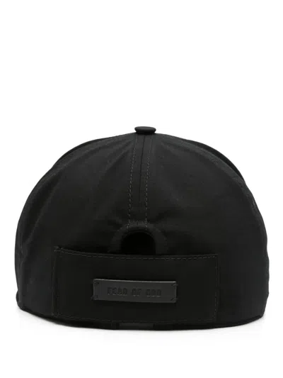 Fear Of God Six-panel Cap With Curved Peak
