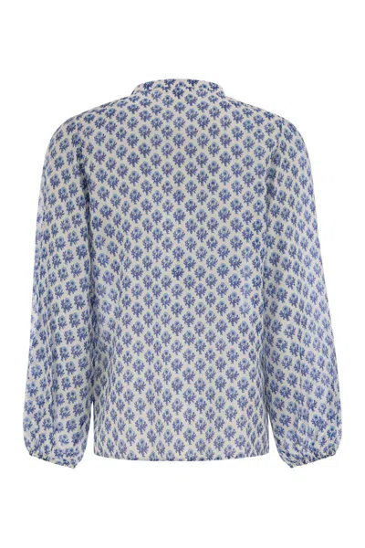 Mc2 Saint Barth Harper - Shirt With Mandarin Collar