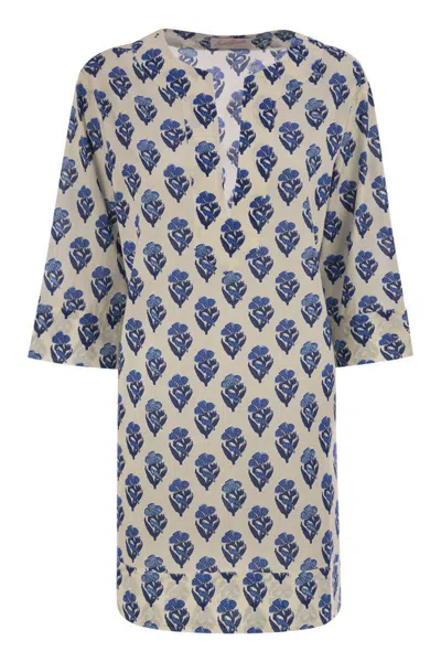 Mc2 Saint Barth Floral Pattern Dress