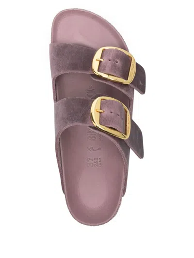 Birkenstock Arizona Hammered Big Buckle Slide Sandal