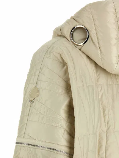 Moncler X Willow Smith  Down Jacket In Neutral