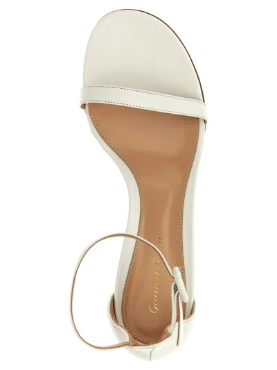 Gianvito Rossi Woman Sandals White Size 8 Textile Fibers