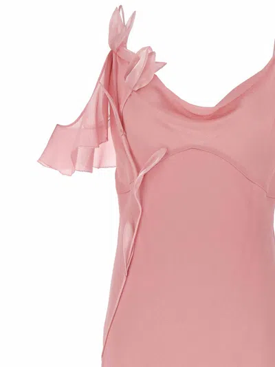 Self-portrait Self Portrait Long Dress In Pink