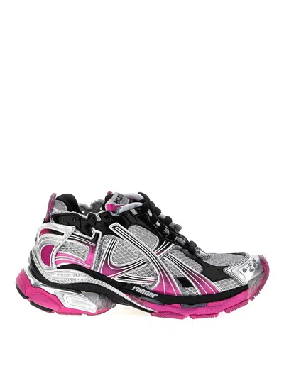 Balenciaga Grey Runner Sneakers In Multi