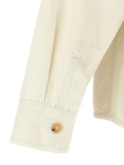 Apc Long-sleeve Cotton Shirt With Classic Collar