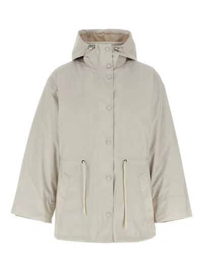Yves Salomon Cropped Performance Fabric Parka