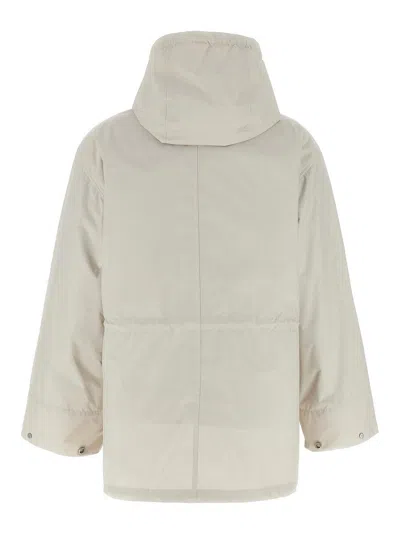 Yves Salomon Cropped Performance Fabric Parka