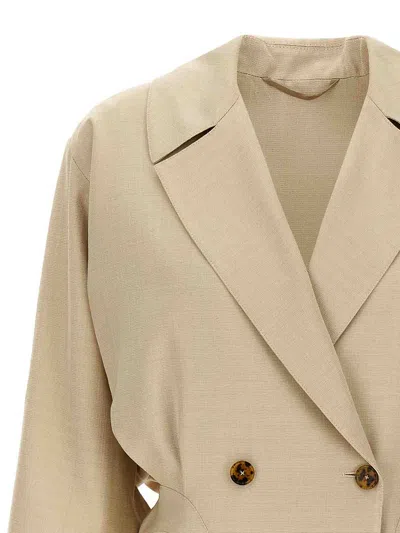 Blazé Milano Blazè Milano Blazers & Vests In Ivory