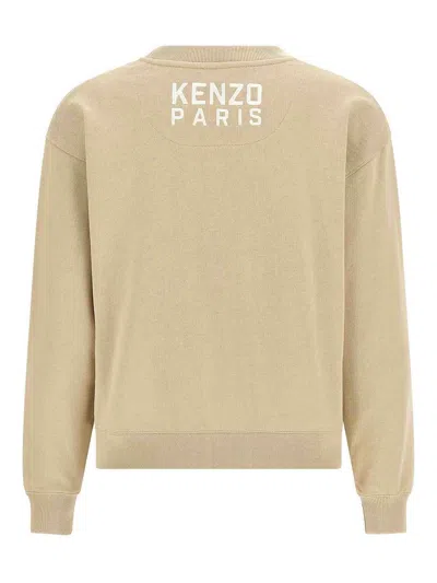 Kenzo Felpa In Cotone Cappuccino Donna