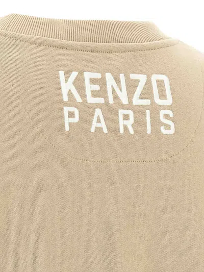 Kenzo Felpa In Cotone Cappuccino Donna
