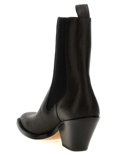 Khaite Austin Leather Bootie