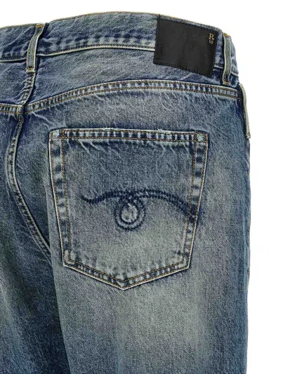R13 Blue Crossover Jeans